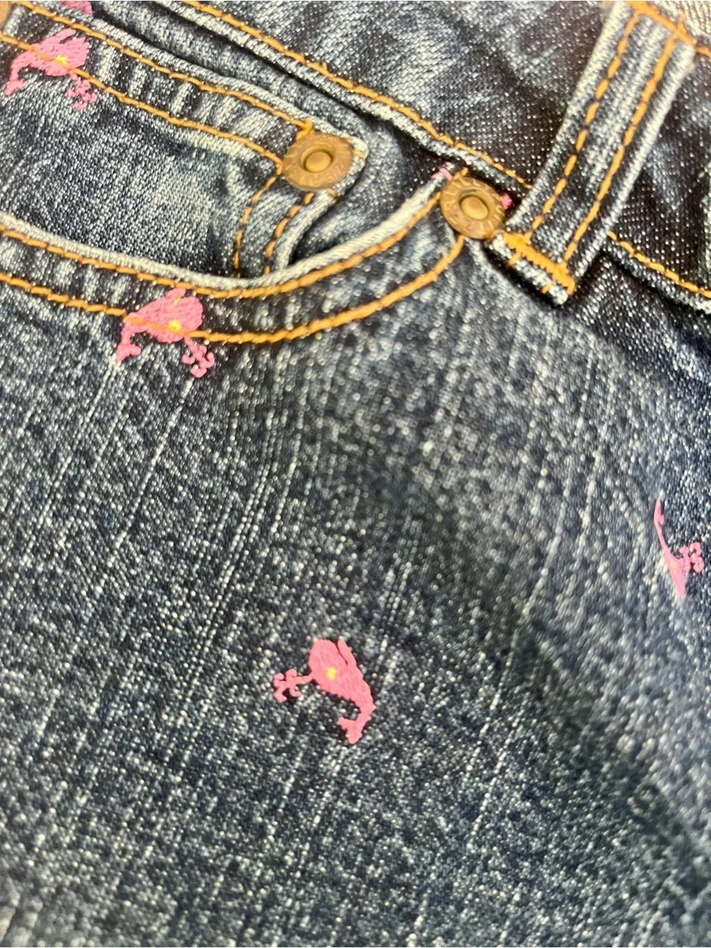 Lilly Pulitzer pink whale jeans